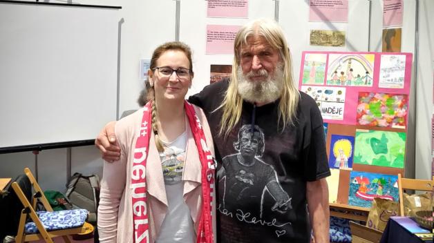 Zástupci fakulty na křesťanském festivalu